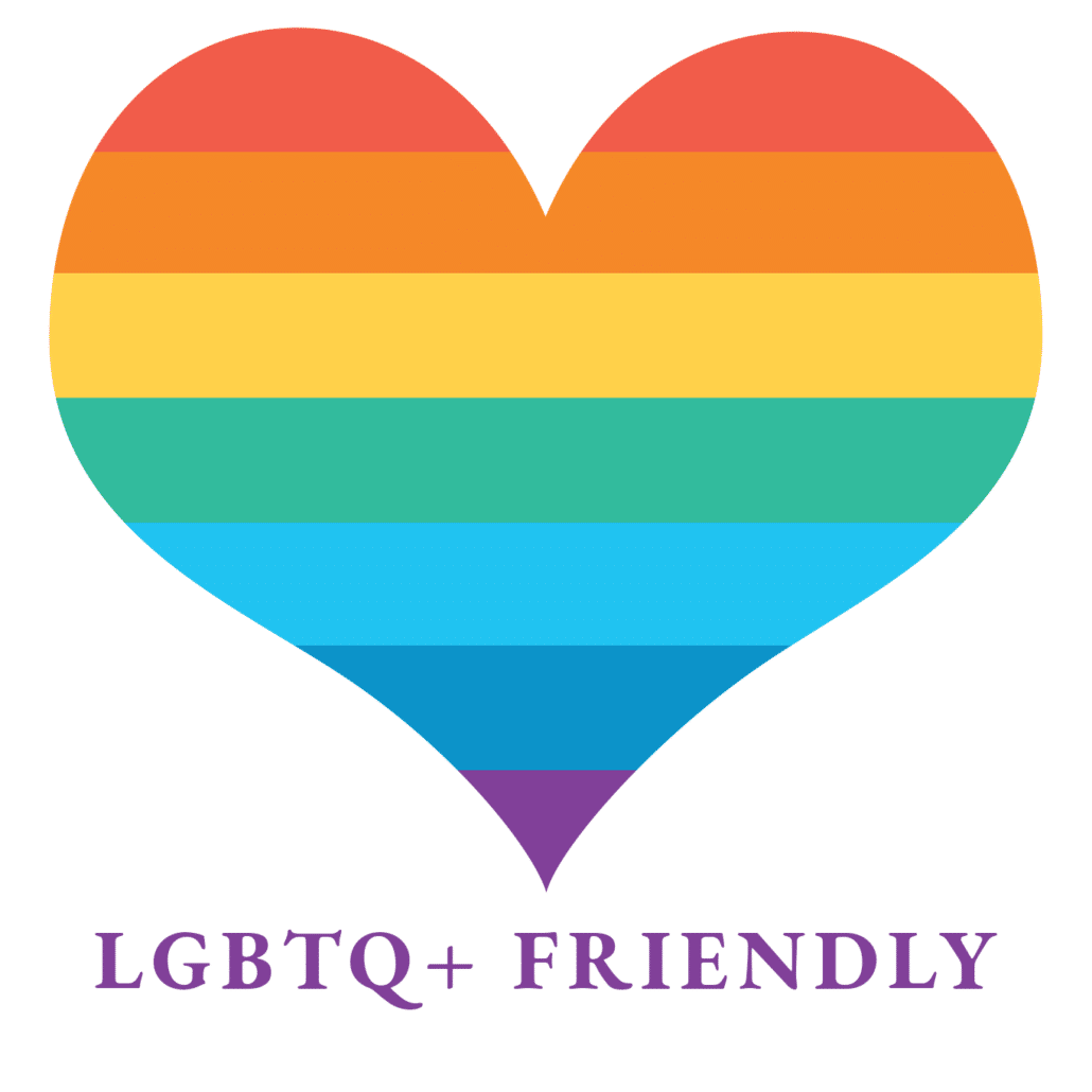 lgbtq-friendly heart